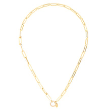 Load image into Gallery viewer, 14k Gold PaperClip Chain