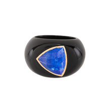 Load image into Gallery viewer, Black Onyx Stone Ring