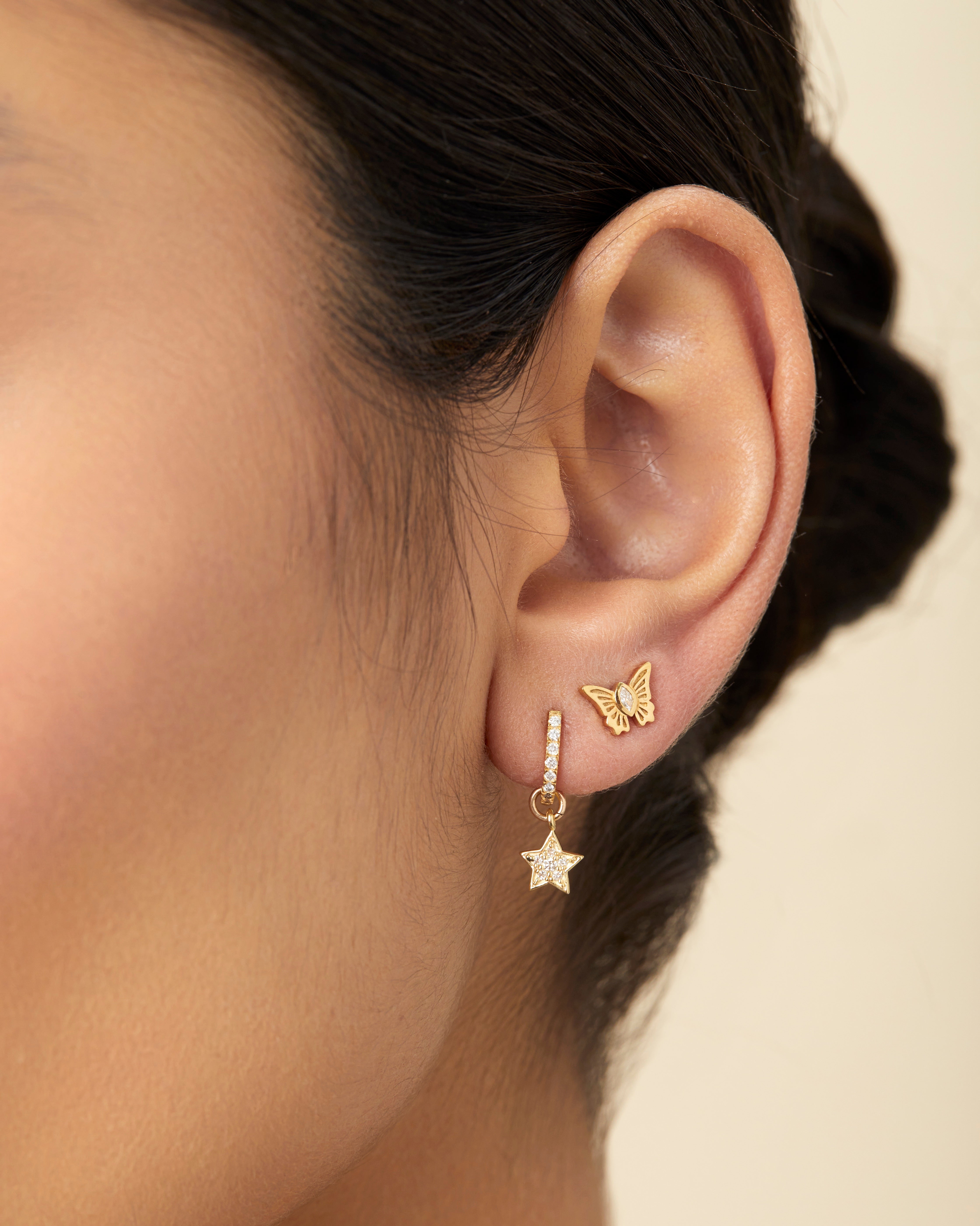Butterfly Studs-model