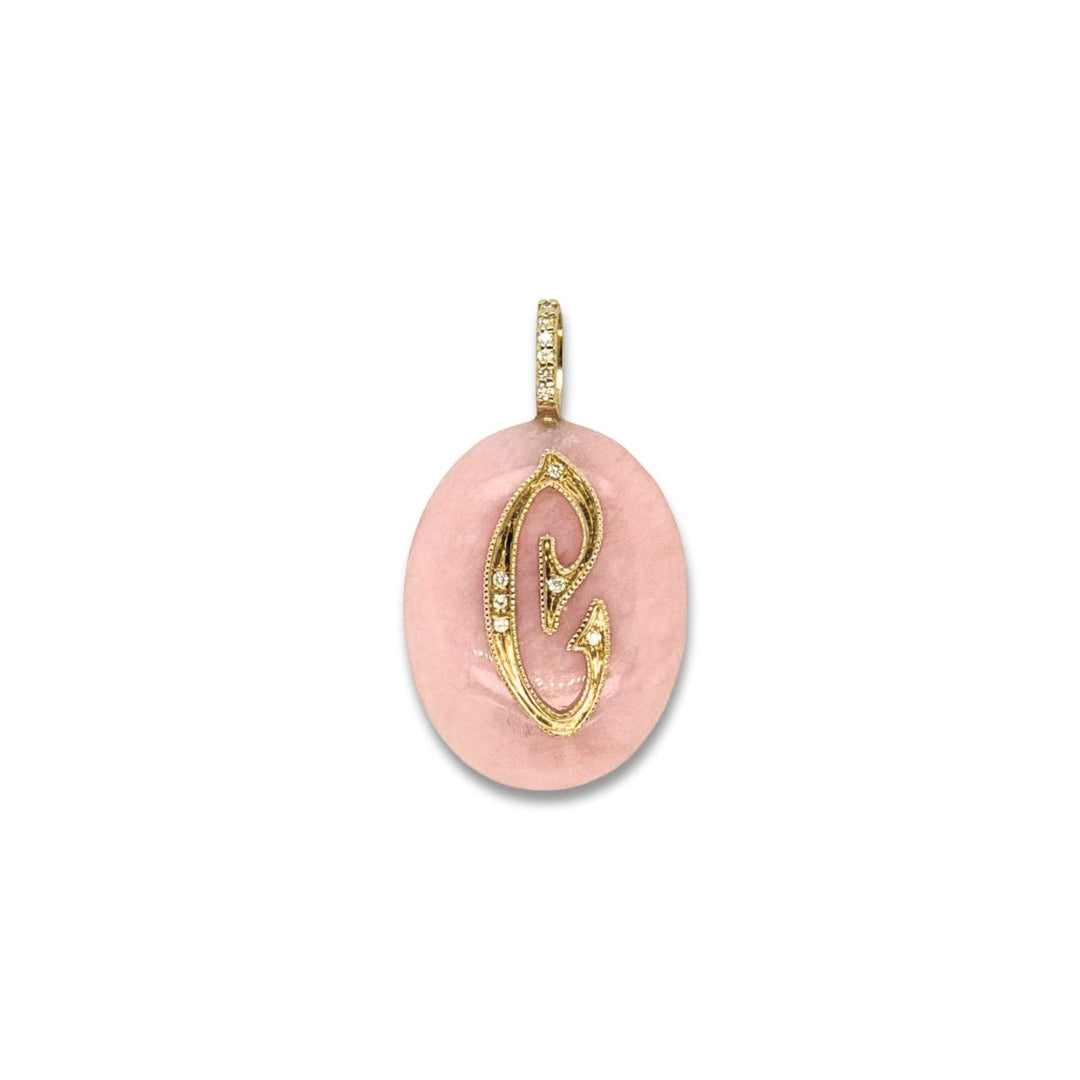 C monogram charm