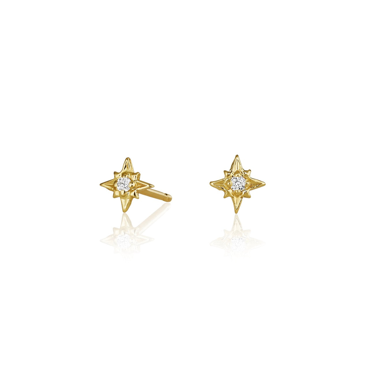 Diamond Starburst Stud