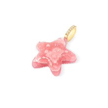 Load image into Gallery viewer, Pink Rhodochrosite Sea Star Pendant