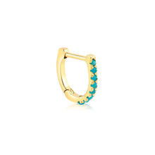 Load image into Gallery viewer, Turquoise Snap Huggies