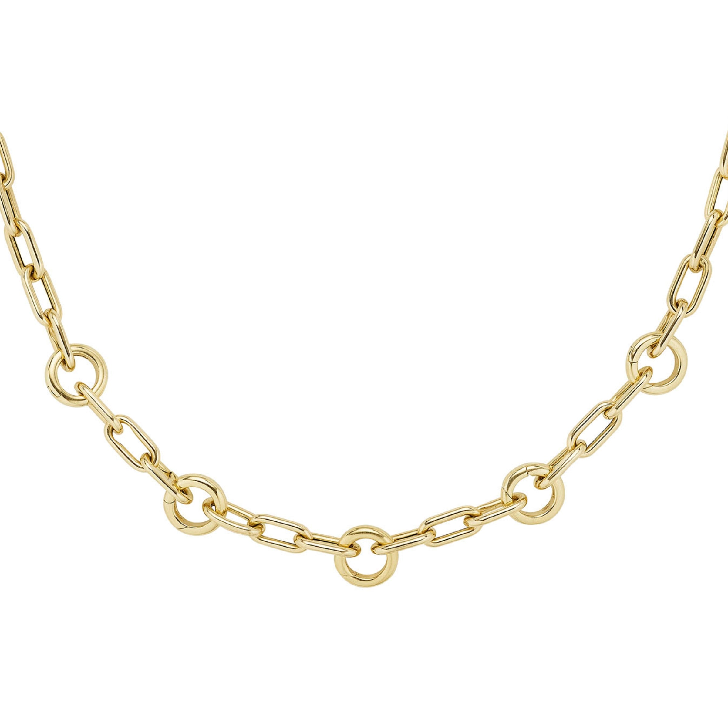 Multi-Lock Elongated Link Chain