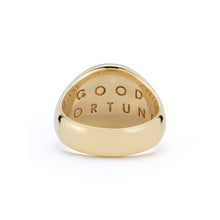 Load image into Gallery viewer, Good Fortune Signet Ring