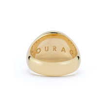 Load image into Gallery viewer, Courage Signet Ring