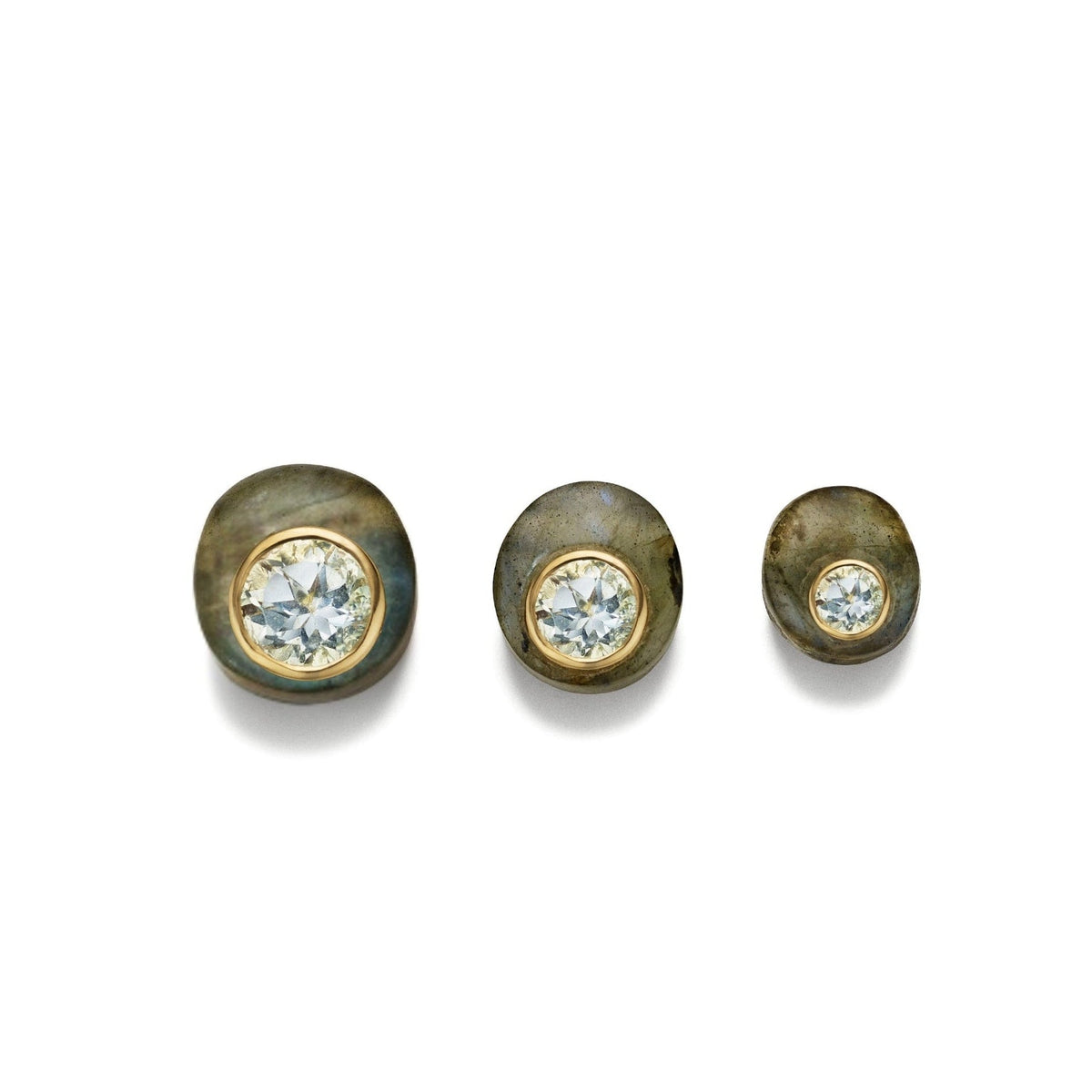 Labradorite Bead Charm