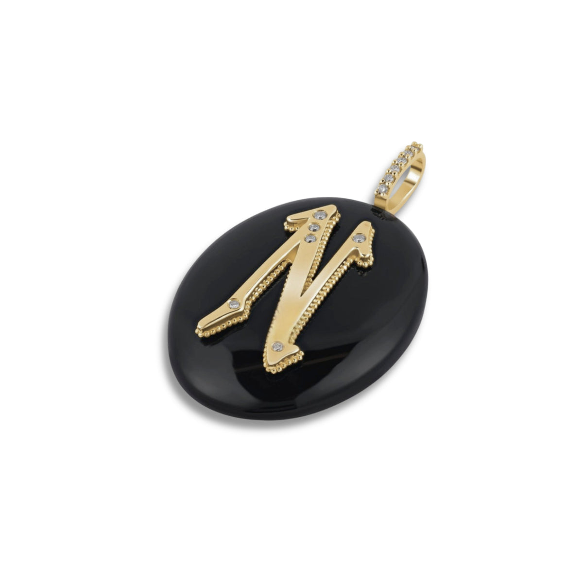 N monogram side