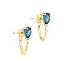 Load image into Gallery viewer, Curb Chain Earrings
