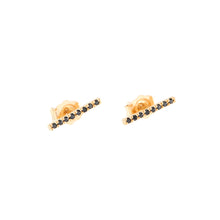 Load image into Gallery viewer, Diamond Bar Earrings