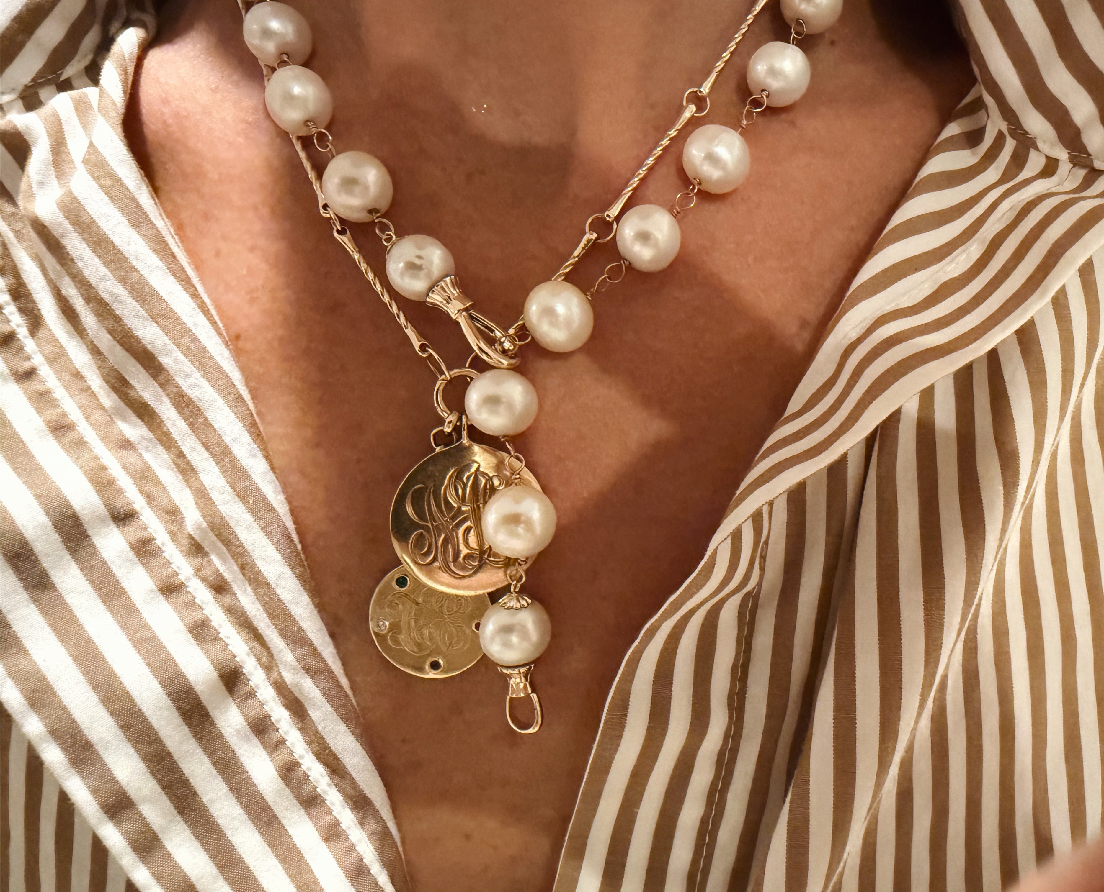 String of Pearls necklace