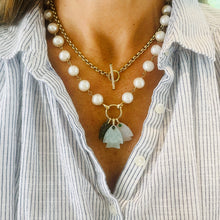 Load image into Gallery viewer, gemstone fish charm- style