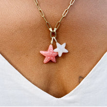Load image into Gallery viewer, Aquamarine Sea Star Pendant