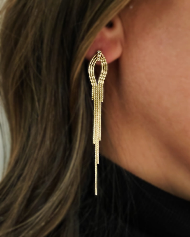 Snake Chain Earrings