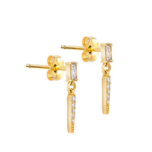 Load image into Gallery viewer, Diamond Drop Earrings