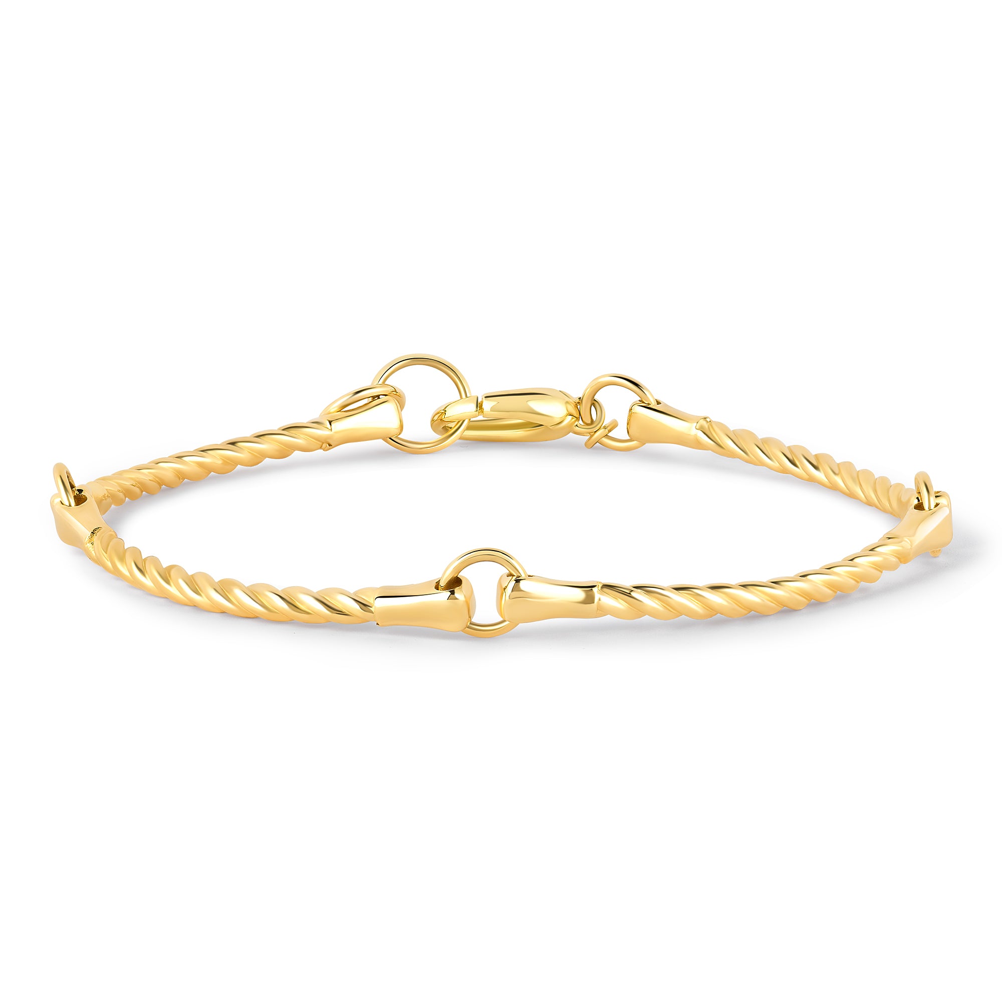 Twisted Bar Bracelet