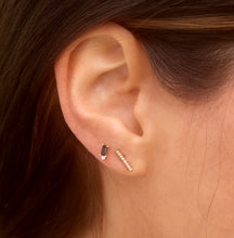 Load image into Gallery viewer, Diamond Bar Earrings
