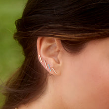 Load image into Gallery viewer, Pearl Bar Earrings
