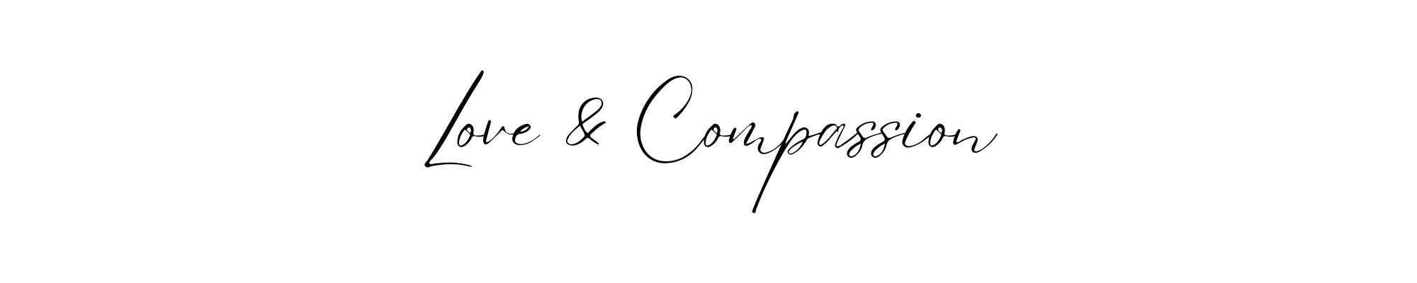 Love and Connection collection banner with handwritten typography on a minimalist white background, representing emotional bonds