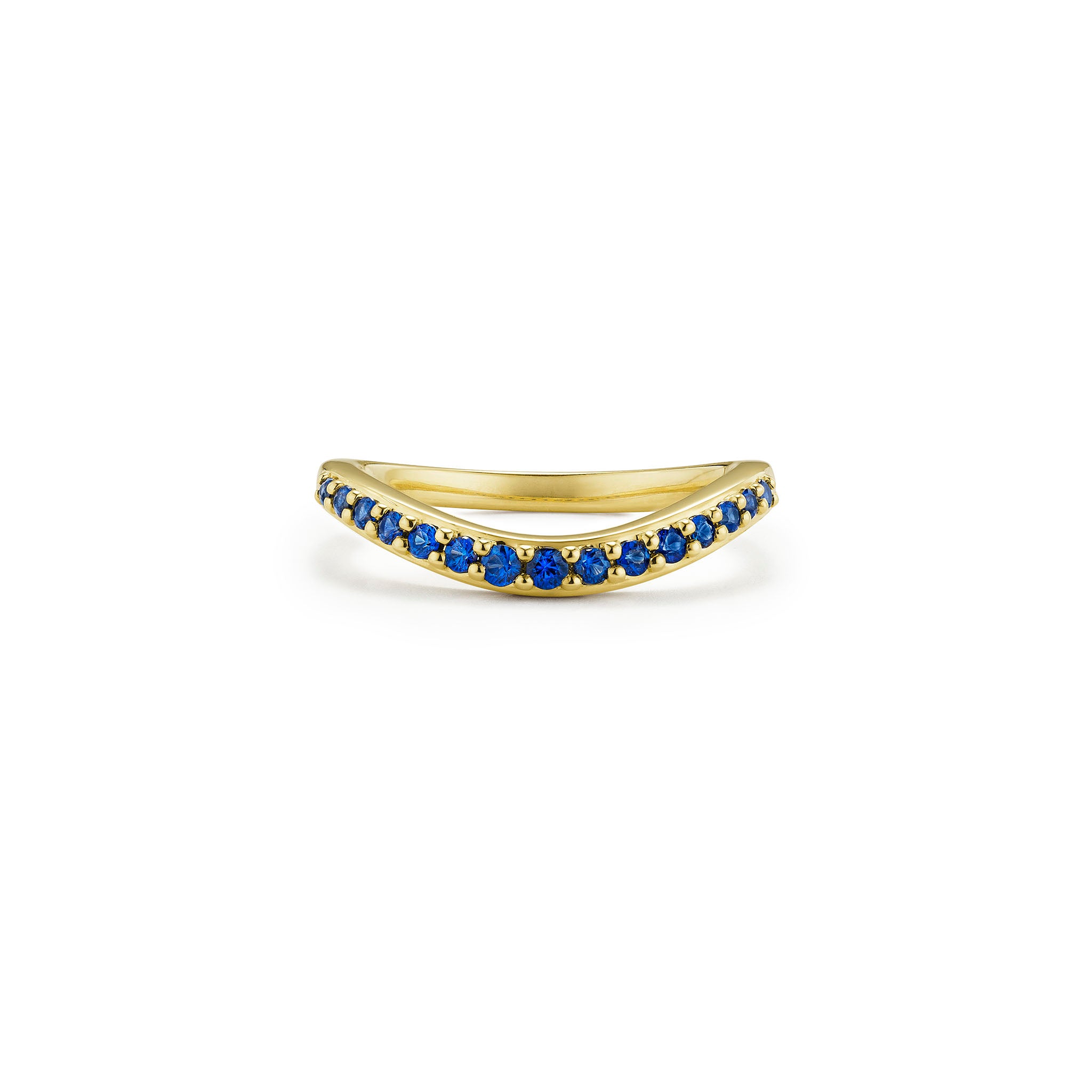 Half Eternity Contour Band
