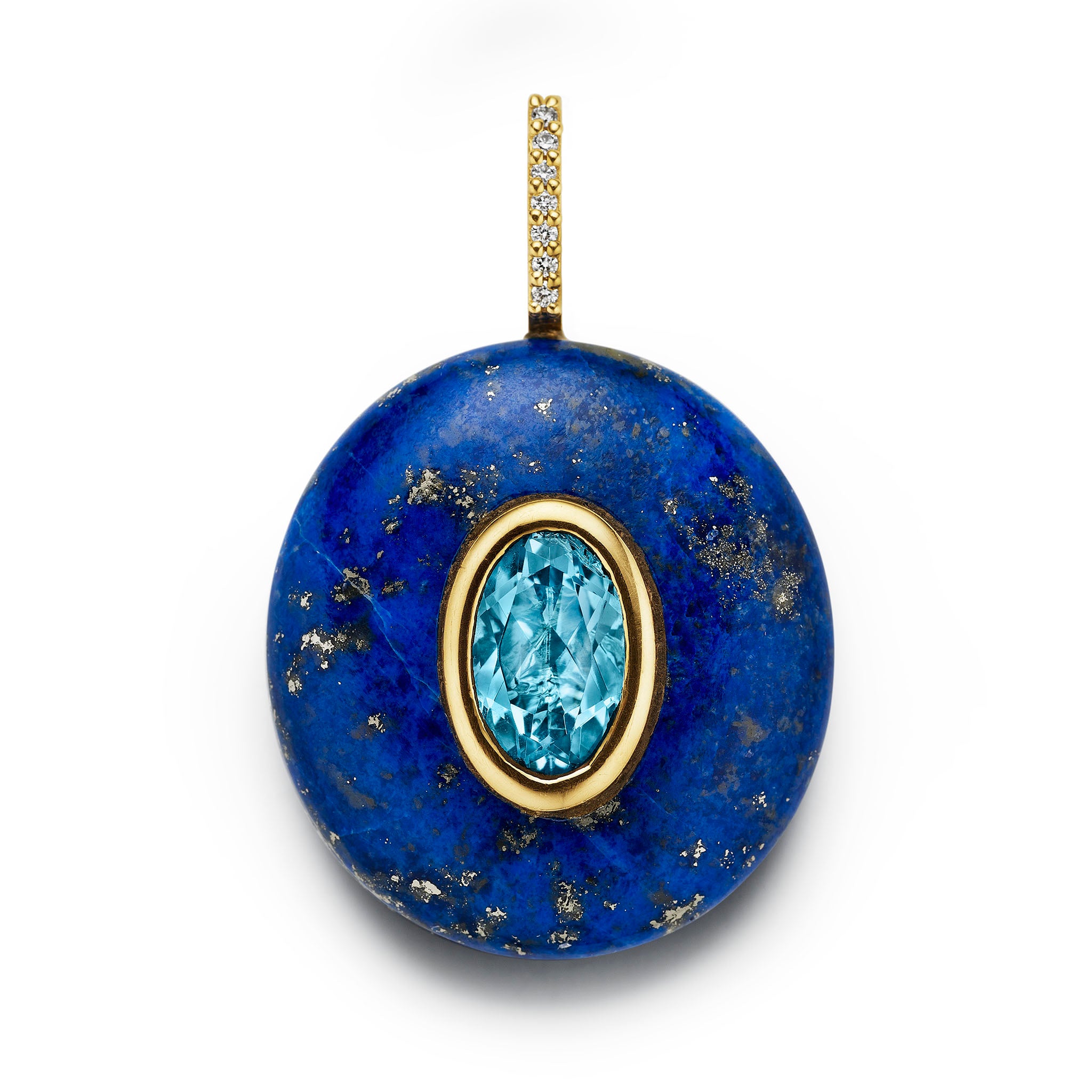 Lapis Lazuli Round Pendant