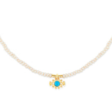 Load image into Gallery viewer, Protection Tiny Gemstone Necklace
