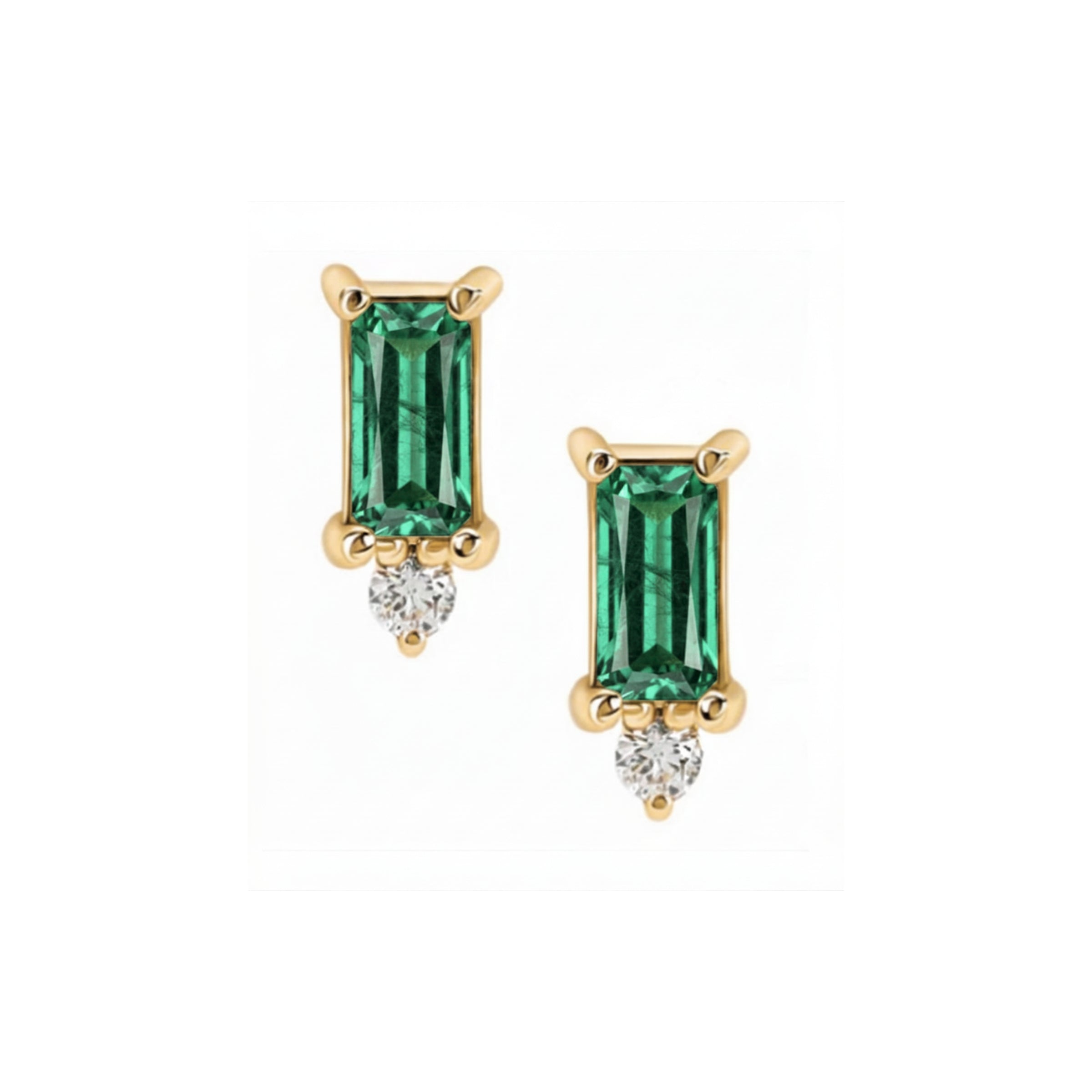Baguette Studs