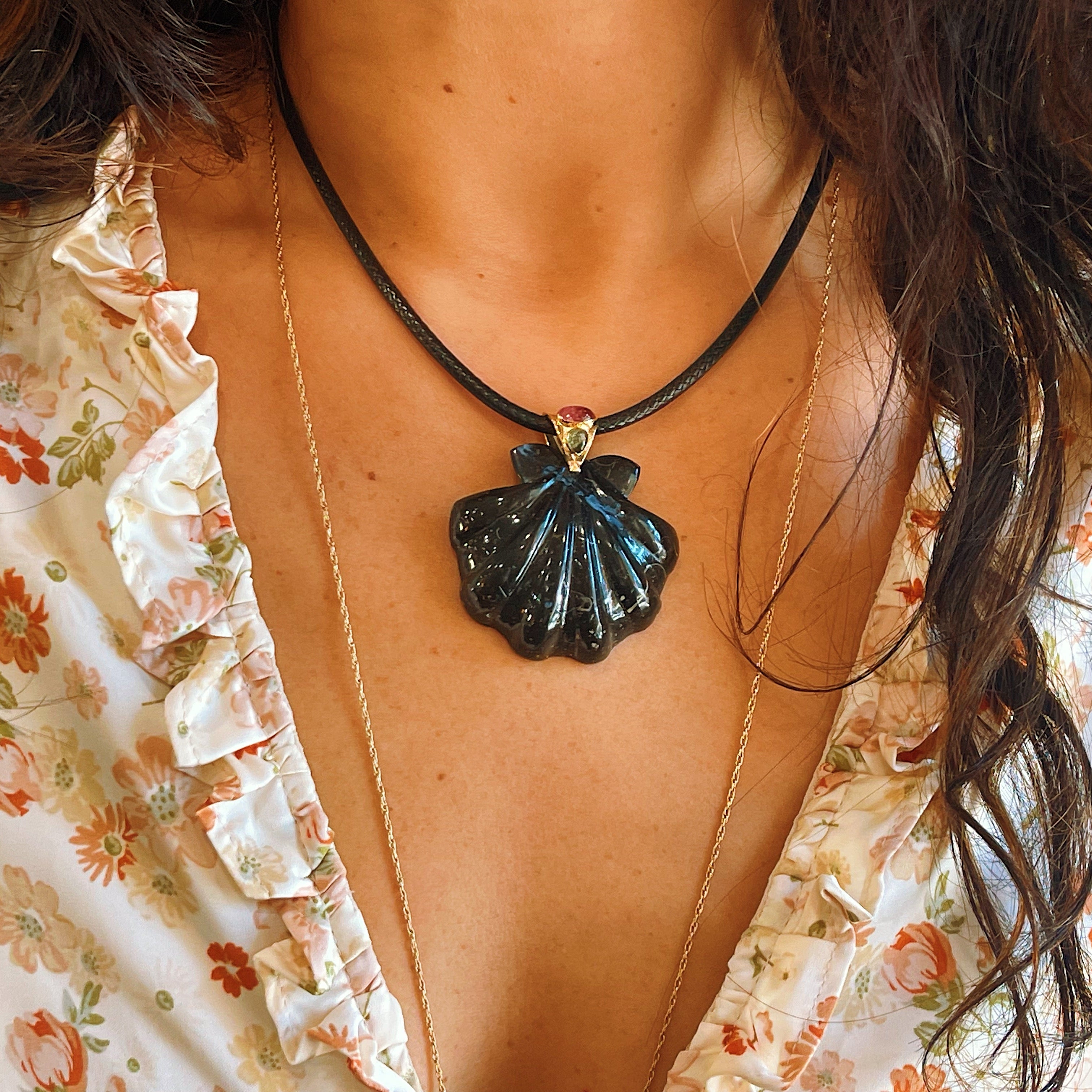 Leather Cord Necklace