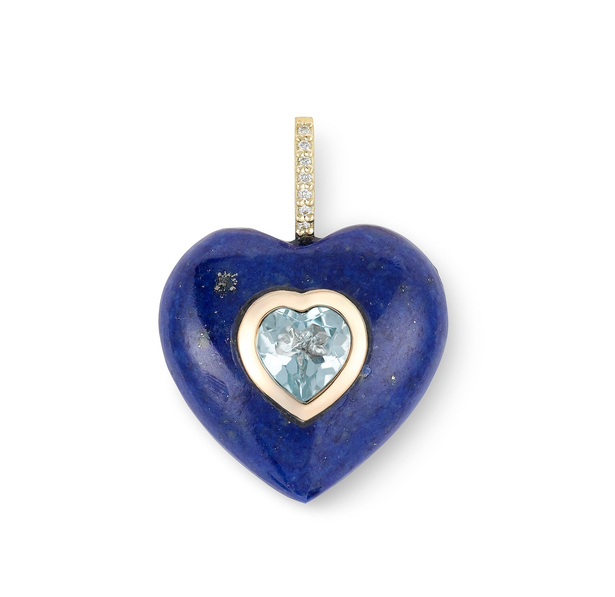 Lapis Lazuli Heart Pendant