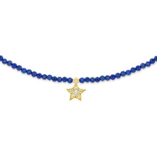 Load image into Gallery viewer, Star Tiny Gemstone Necklace
