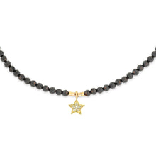 Load image into Gallery viewer, Star Tiny Gemstone Necklace
