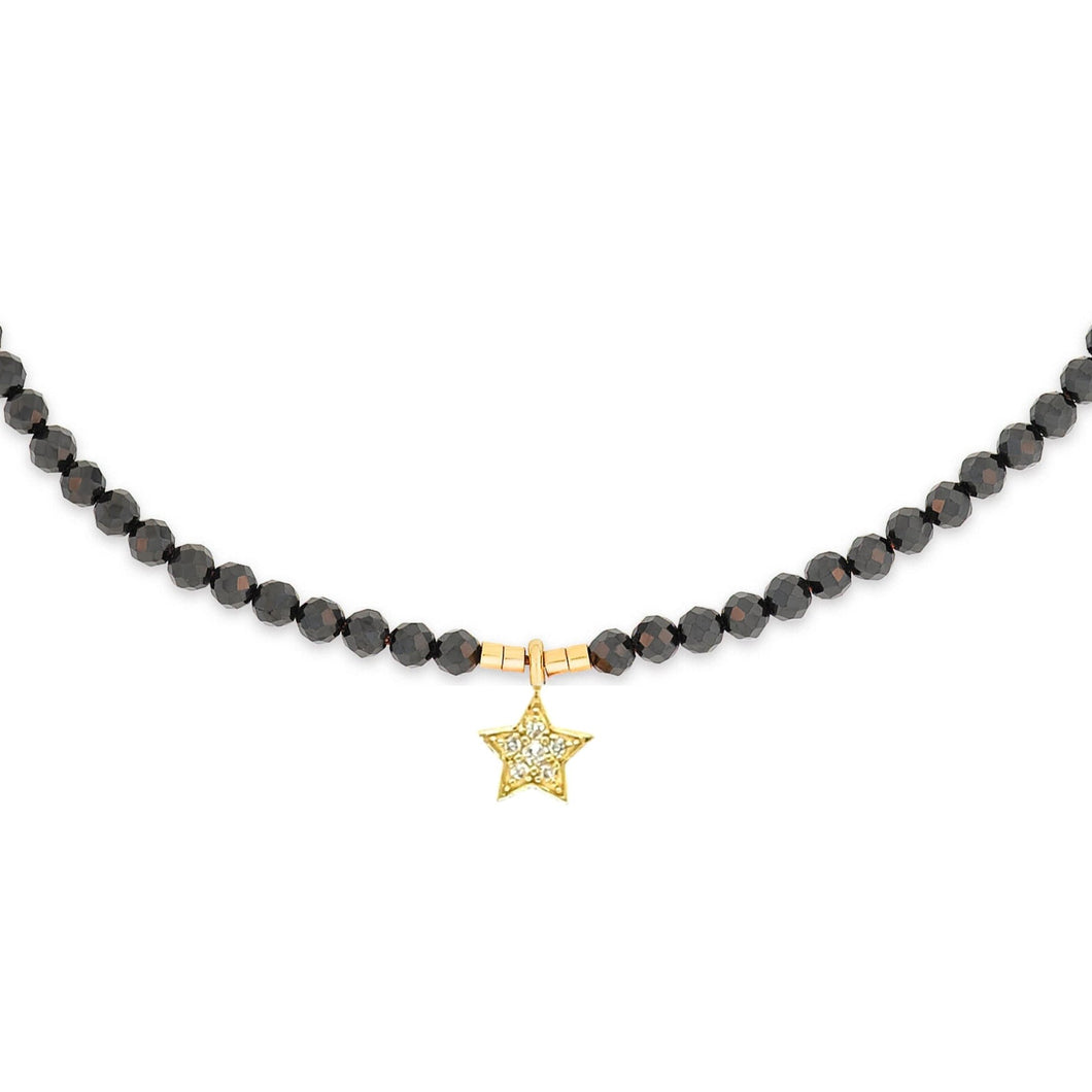 Star Tiny Gemstone Necklace