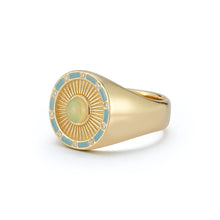 Load image into Gallery viewer, Sunburst Signet Ring
