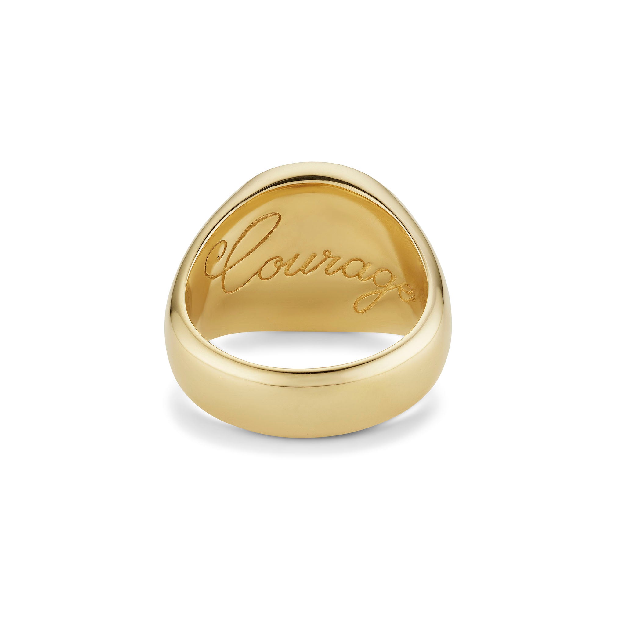 Lion Signet Ring-back