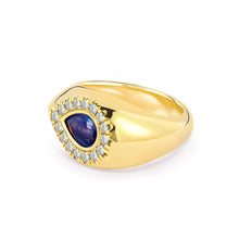 Load image into Gallery viewer, East West Sapphire Ring
