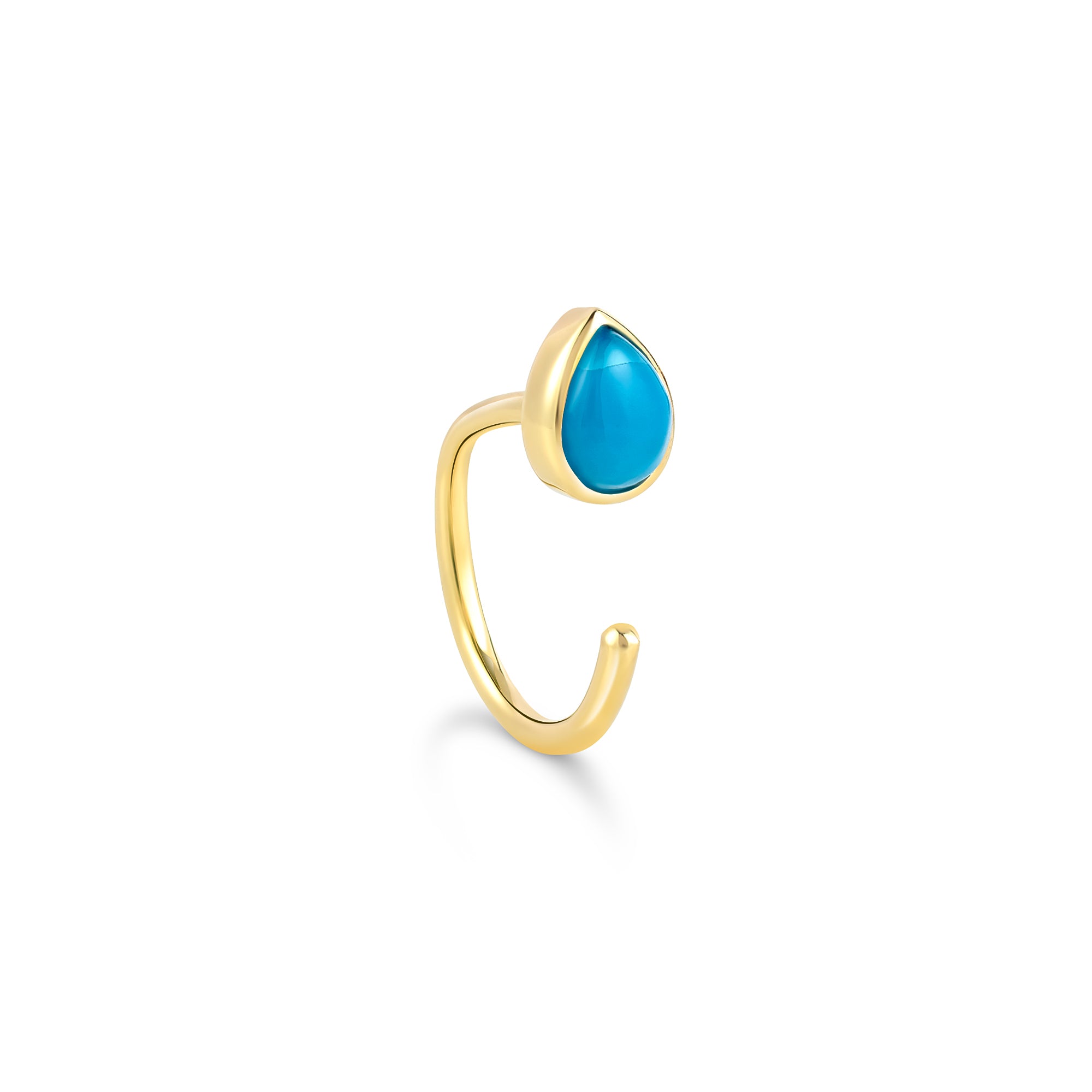 Teardrop Cuff Earring