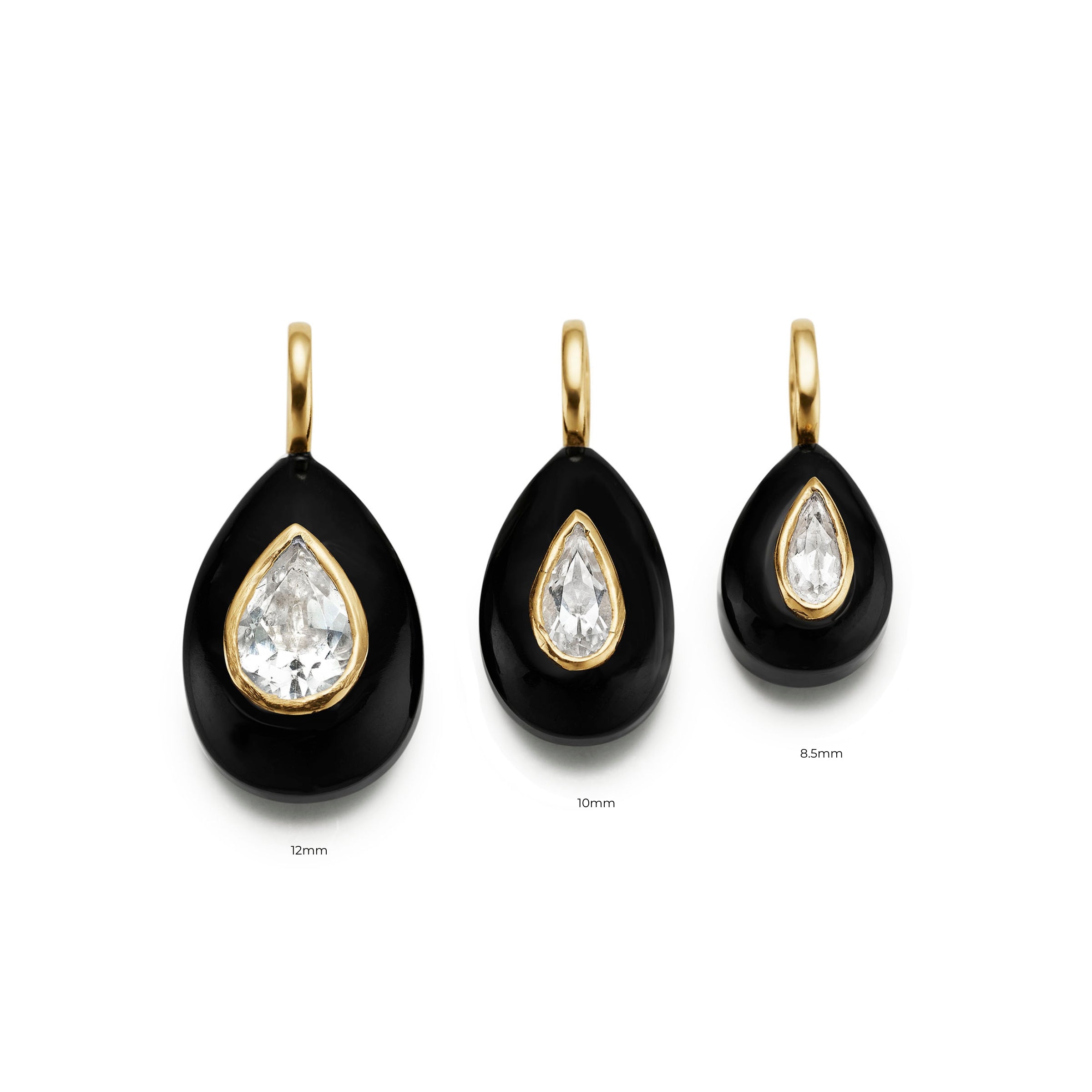 Teardrop Gemstone Bead (single)