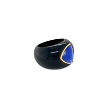 Load image into Gallery viewer, Black Onyx Stone Ring
