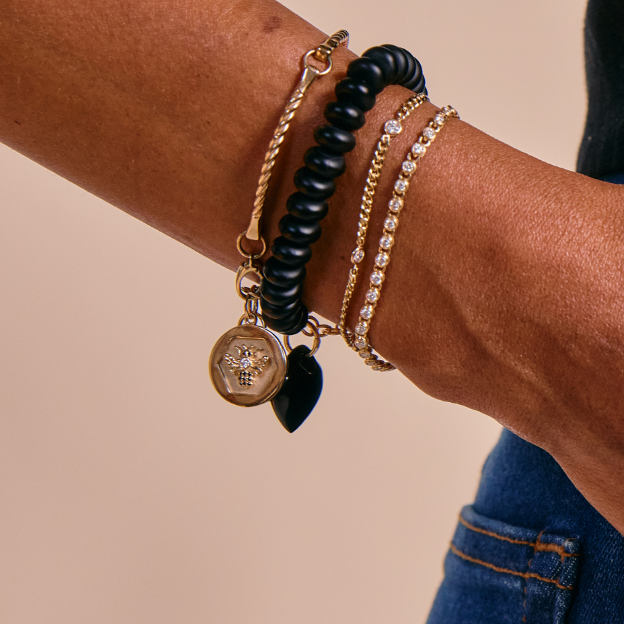 Twisted Bar Bracelet