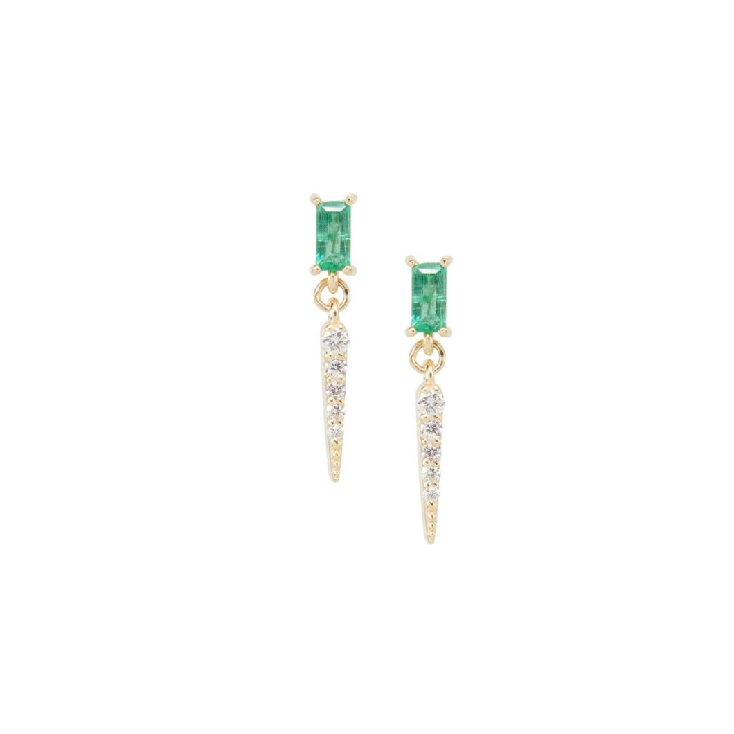 Diamond Drop Earrings