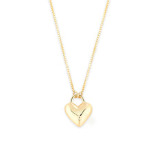 Load image into Gallery viewer, Heart of Gold Necklace
