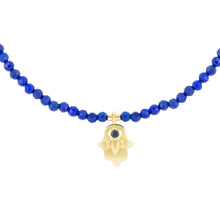 Load image into Gallery viewer, Good Fortune Tiny Gemstone Necklace
