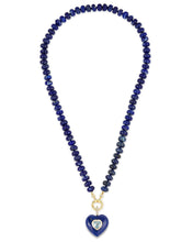 Load image into Gallery viewer, Lapis Lazuli Heart Pendant
