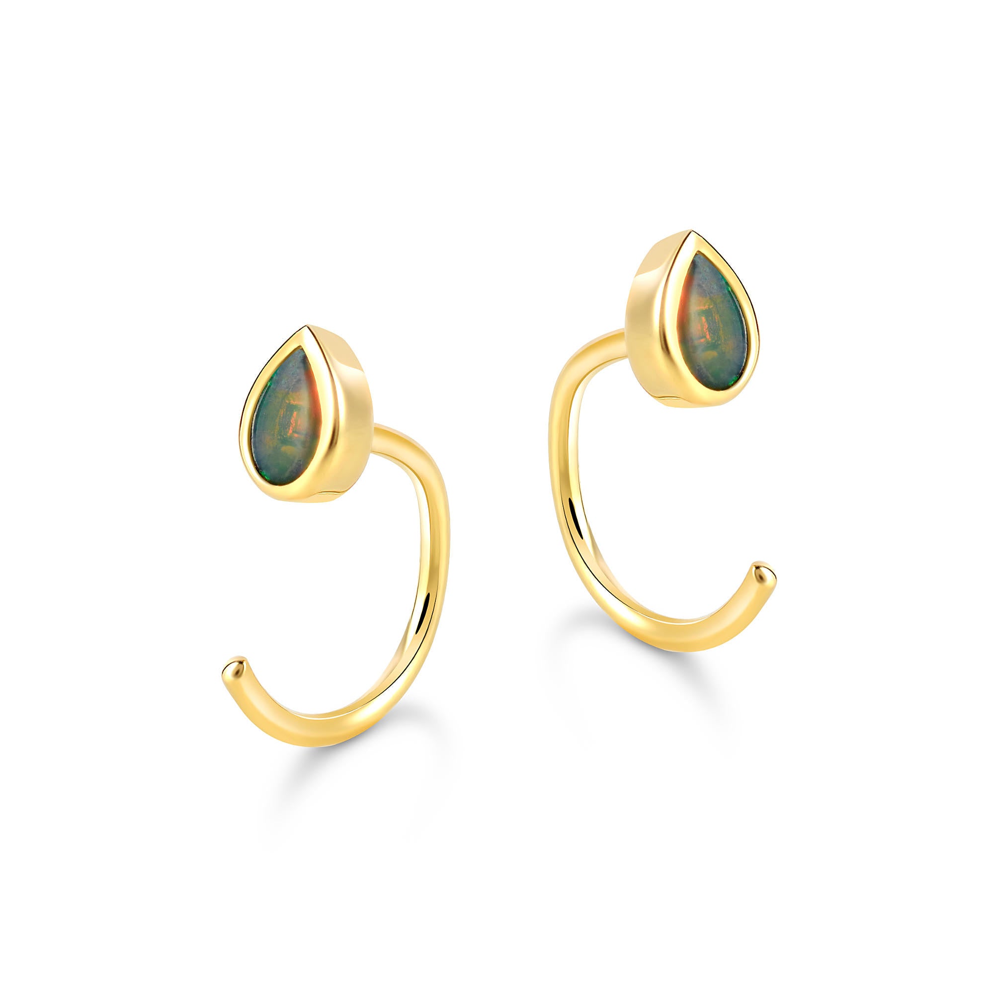 Teardrop Cuff Earring