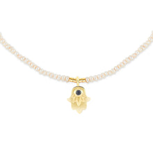 Load image into Gallery viewer, Good Fortune Tiny Gemstone Necklace
