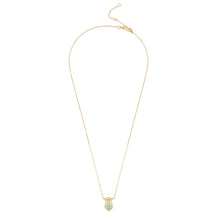 Load image into Gallery viewer, Celestial Star Necklace- Green Amethyst
