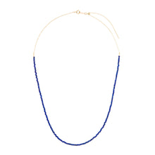 Load image into Gallery viewer, tiny gem lapis necklace
