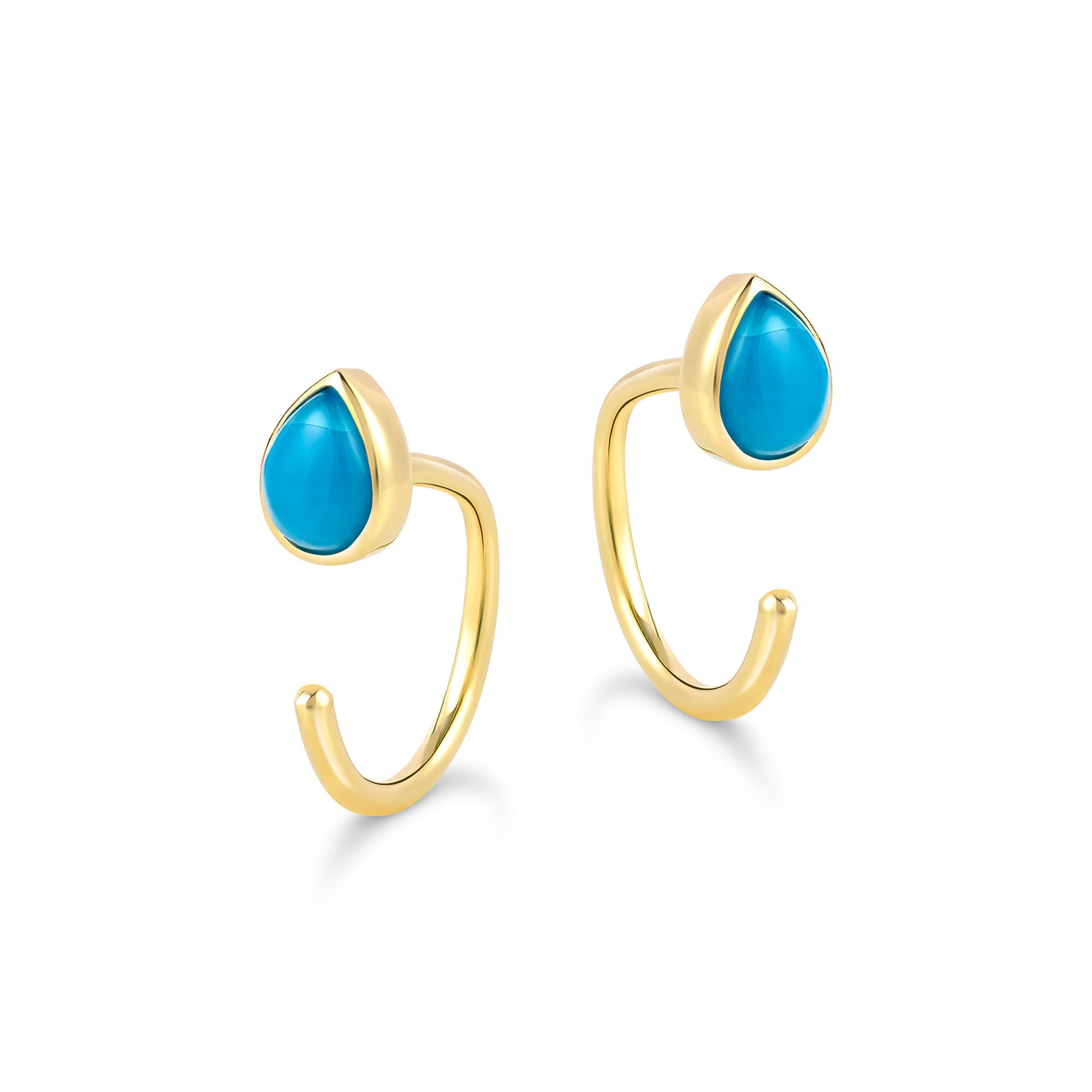 Teardrop Cuff Earring
