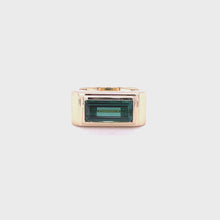 Load and play video in Gallery viewer, Green Tourmaline Ring

