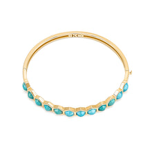 Load image into Gallery viewer, Turquoise Hex Bracelet
